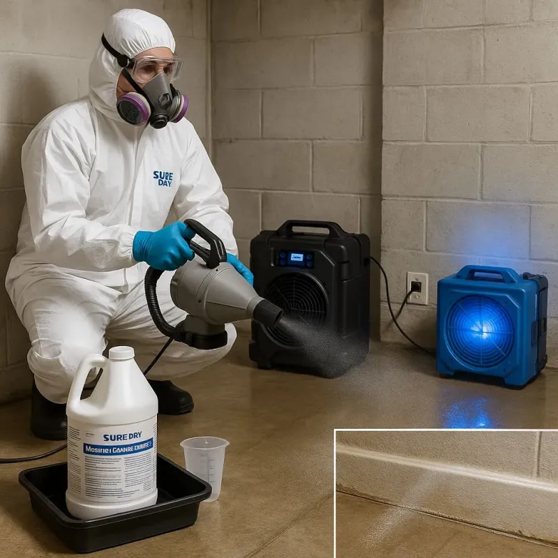 Sanitization and Odor Removal process in Ingleside, TX